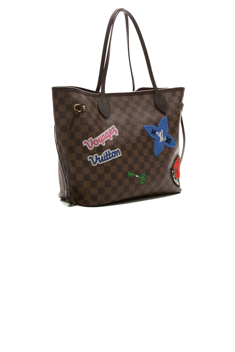Patches Neverfull MM Tote Bag