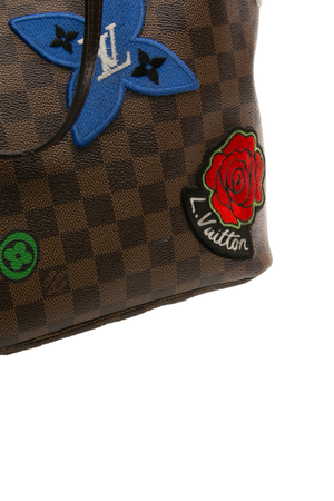 Patches Neverfull MM Tote Bag