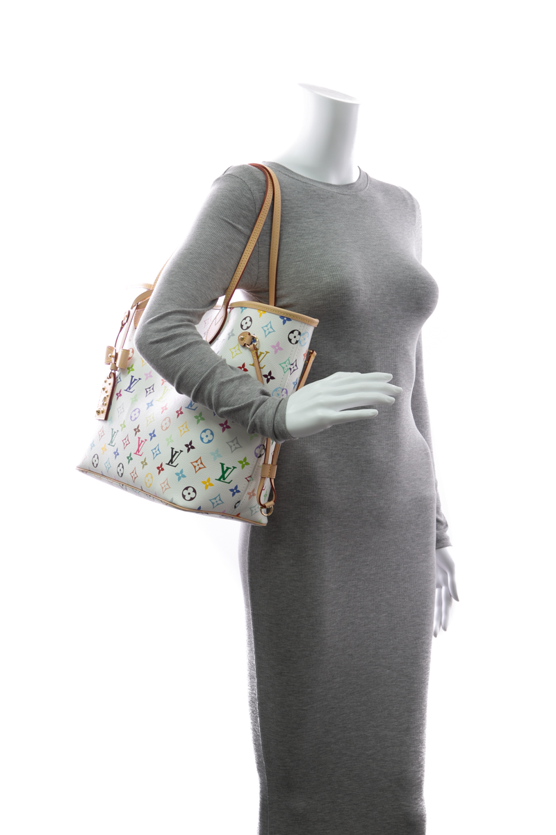 LV x TM Neverfull MM Tote Bag