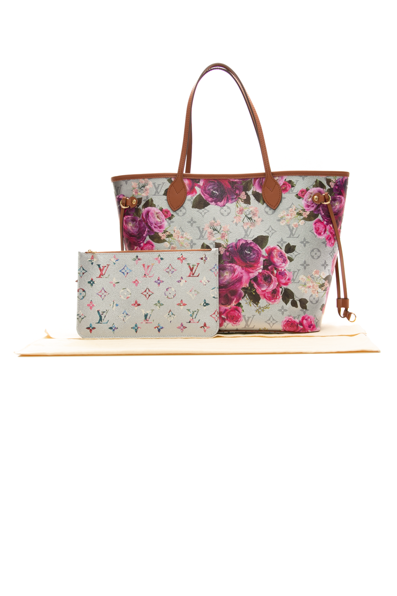 LV Garden Neverfull MM Tote Bag
