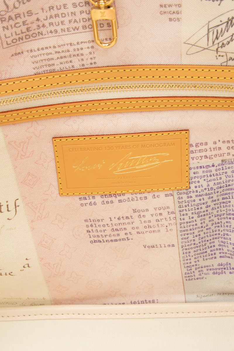 Monogram Anniversary Neverfull Inside Out MM Bag