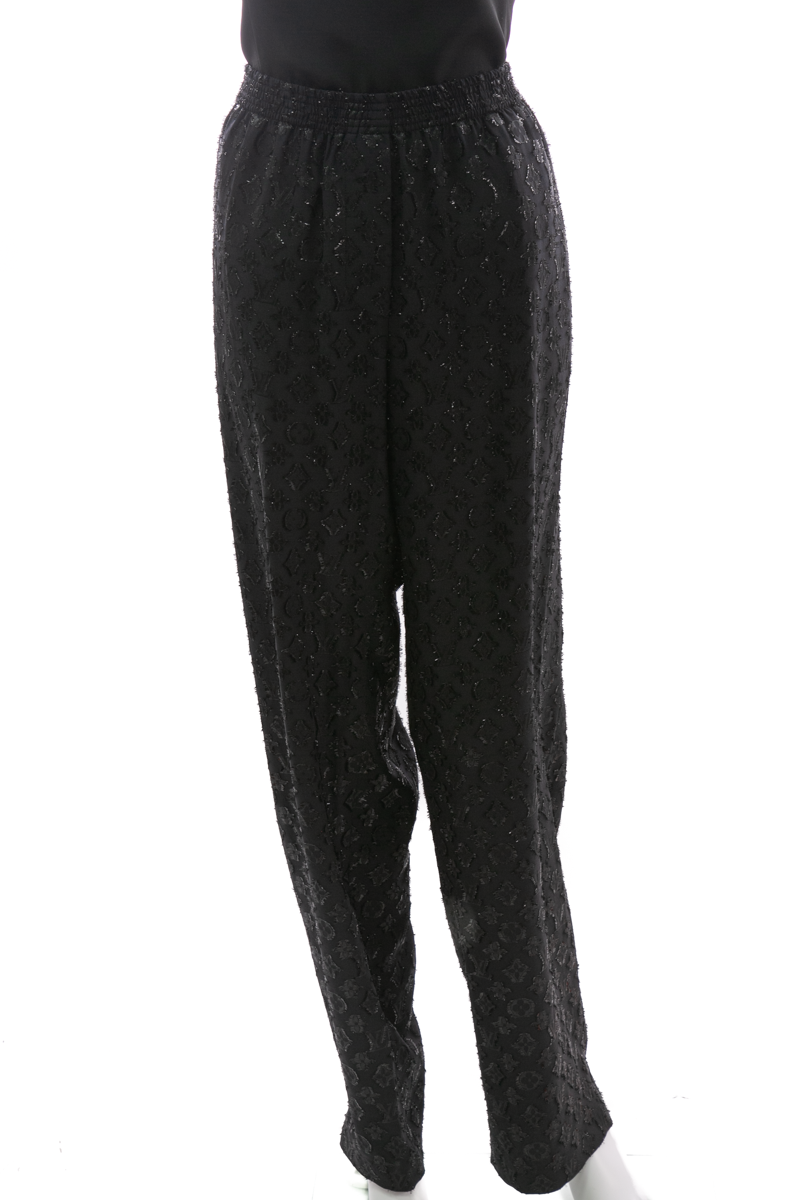 Louis-Vuitton-Monogram-Sequin-Pajama- Pants-Size-40-293801