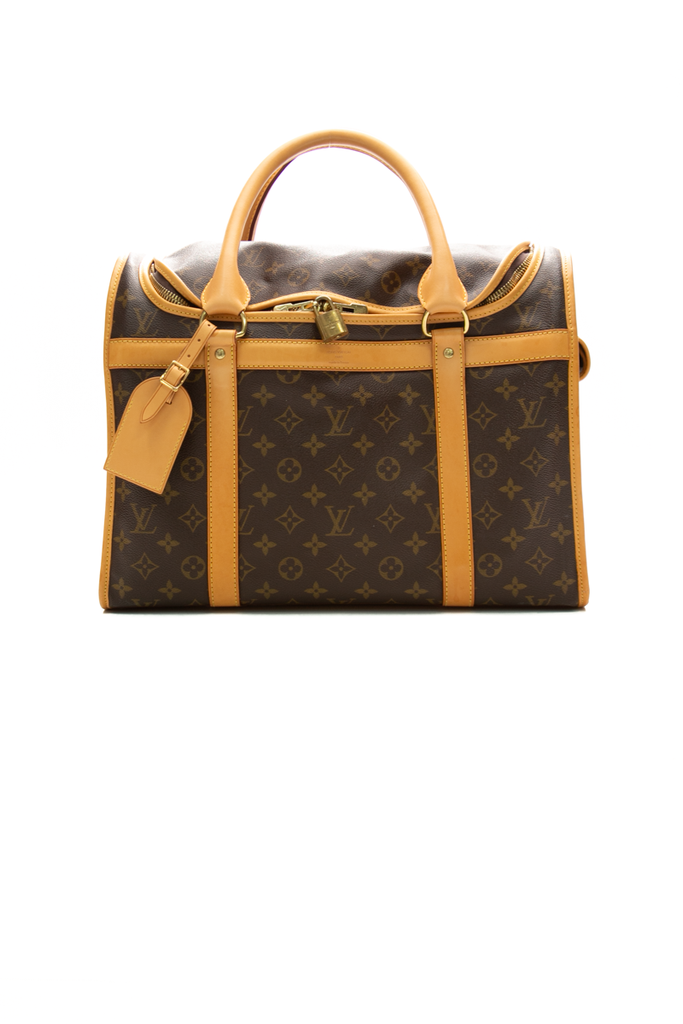 LOUIS VUITTON ルイ ヴィトンSac chien (ドックバック） Louis Vuitton Sac Chien 40 Pet Carrier - Couture USA