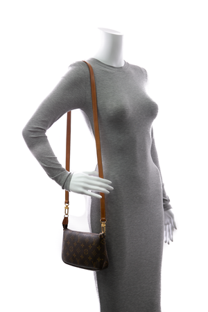 Vintage Pochette with Long Strap
