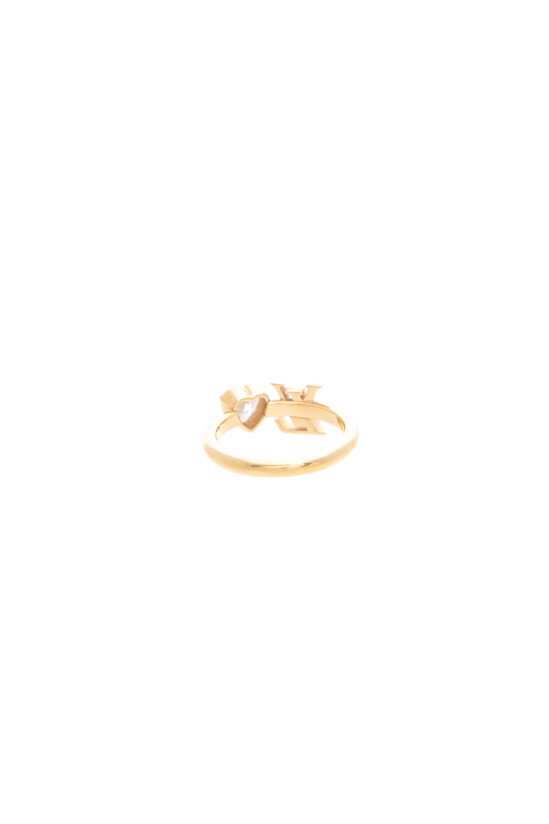LV Iconic Heart Ring - Size 7.5