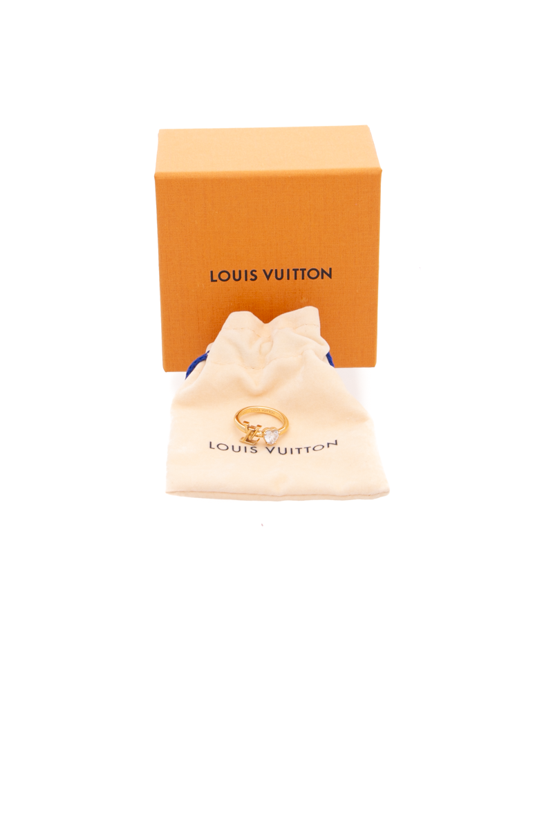 LV Iconic Heart Ring - Size 7.5