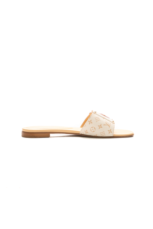 LV Frame Flat Mule - Size 41