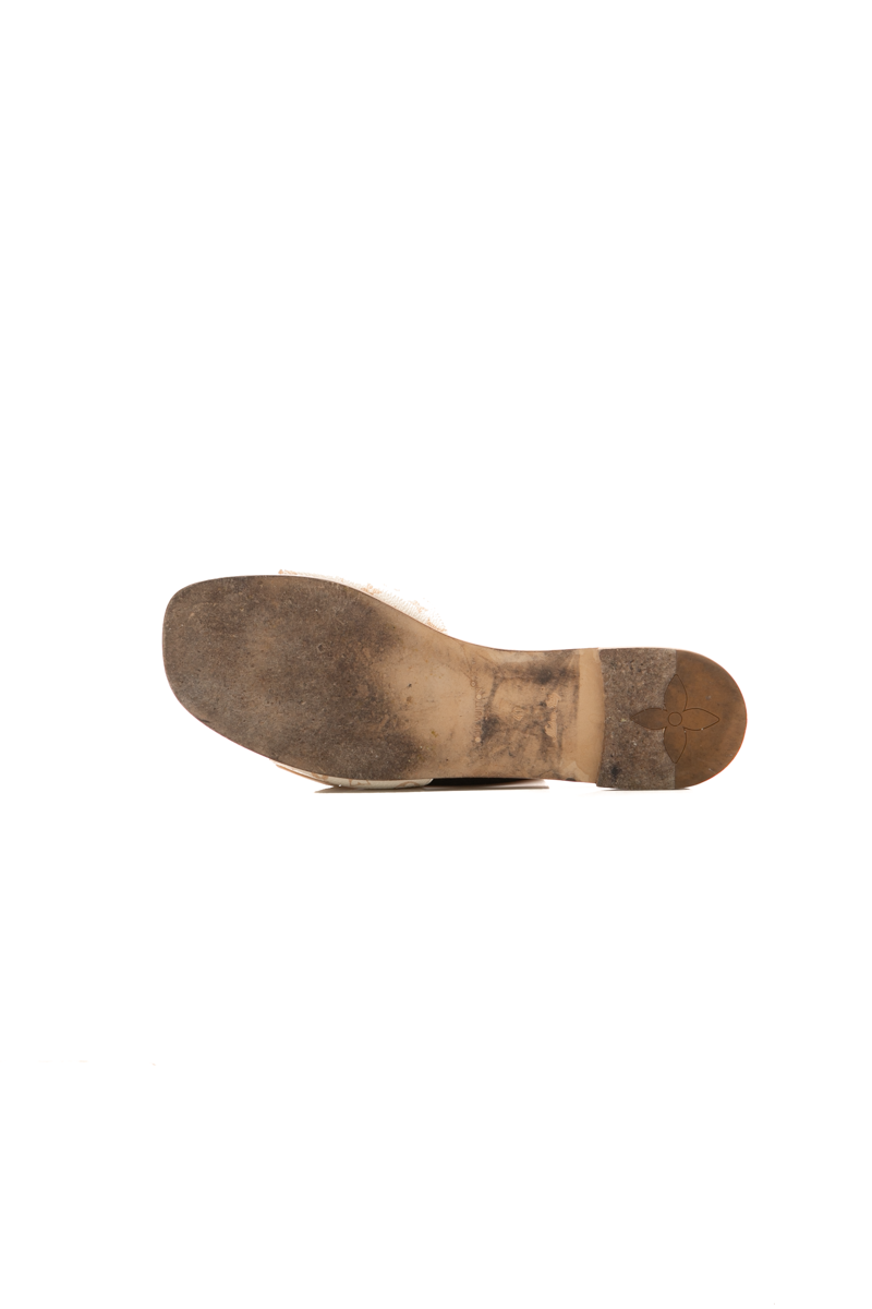 LV Frame Flat Mule - Size 41