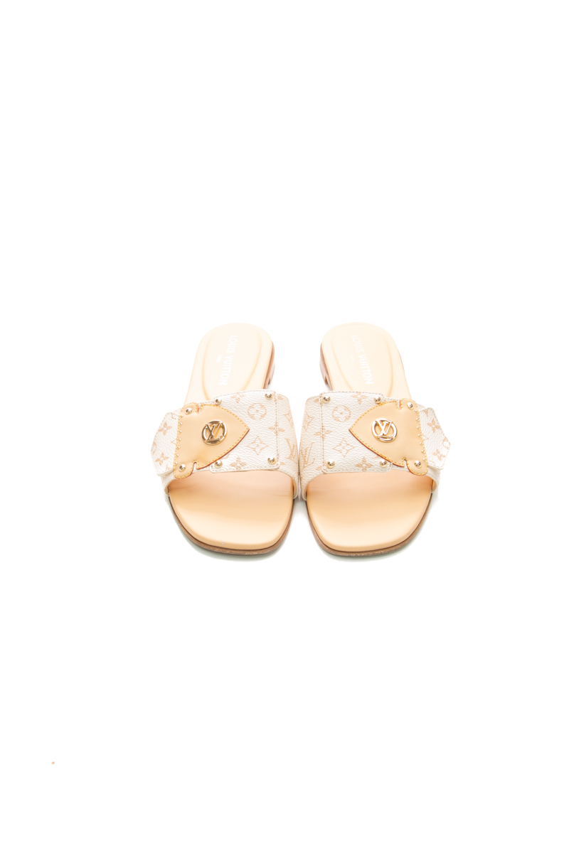 LV Frame Flat Mule - Size 41