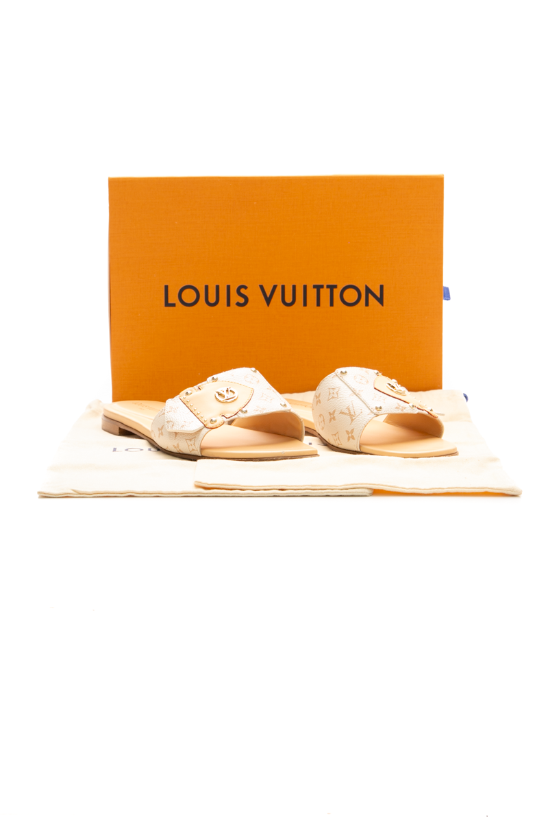 LV Frame Flat Mule - Size 41
