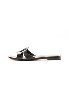 Louis Vuitton LV Isola Flat Mules - Size 41 - Couture USA
