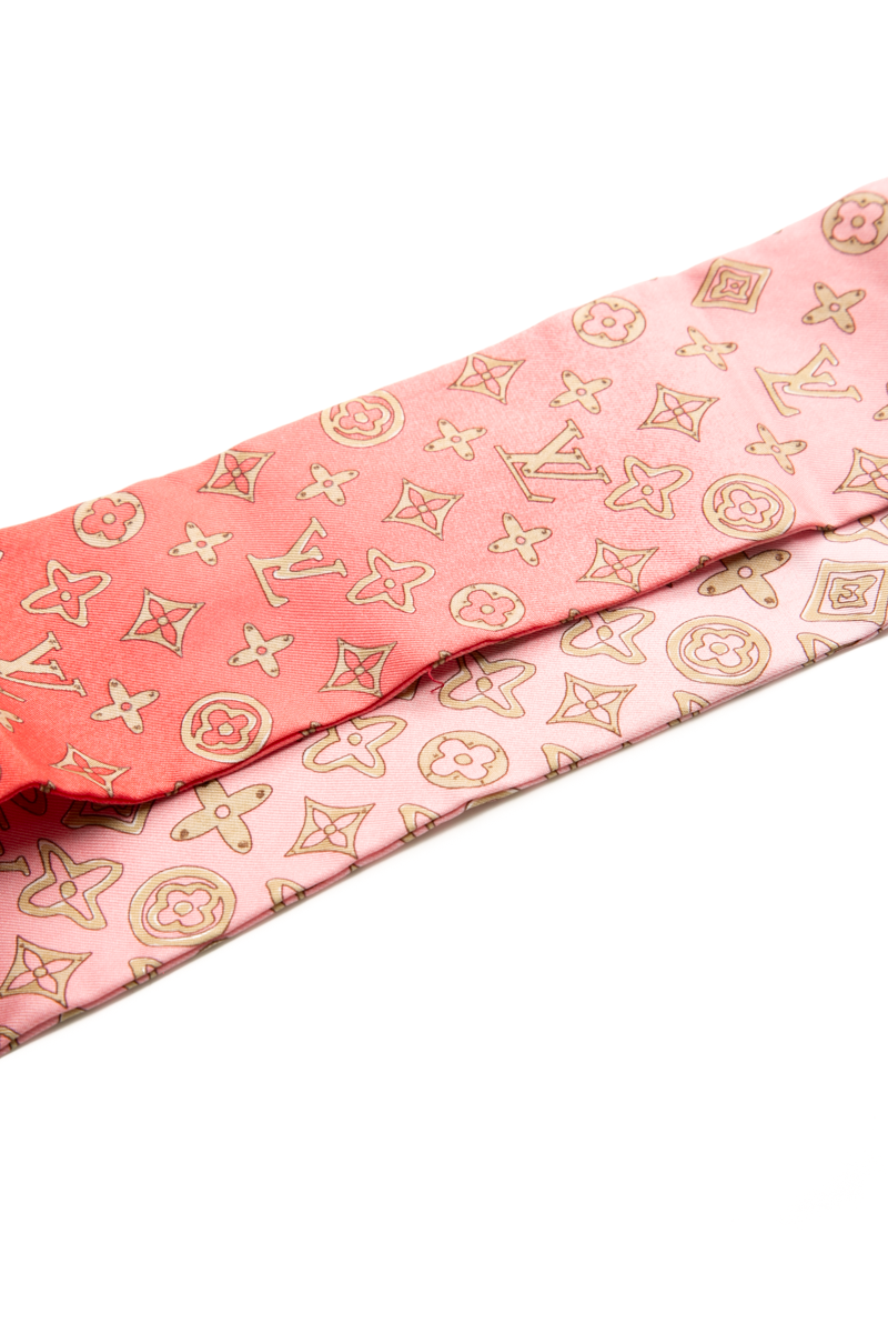 Grenadine Map Bandeau Scarf