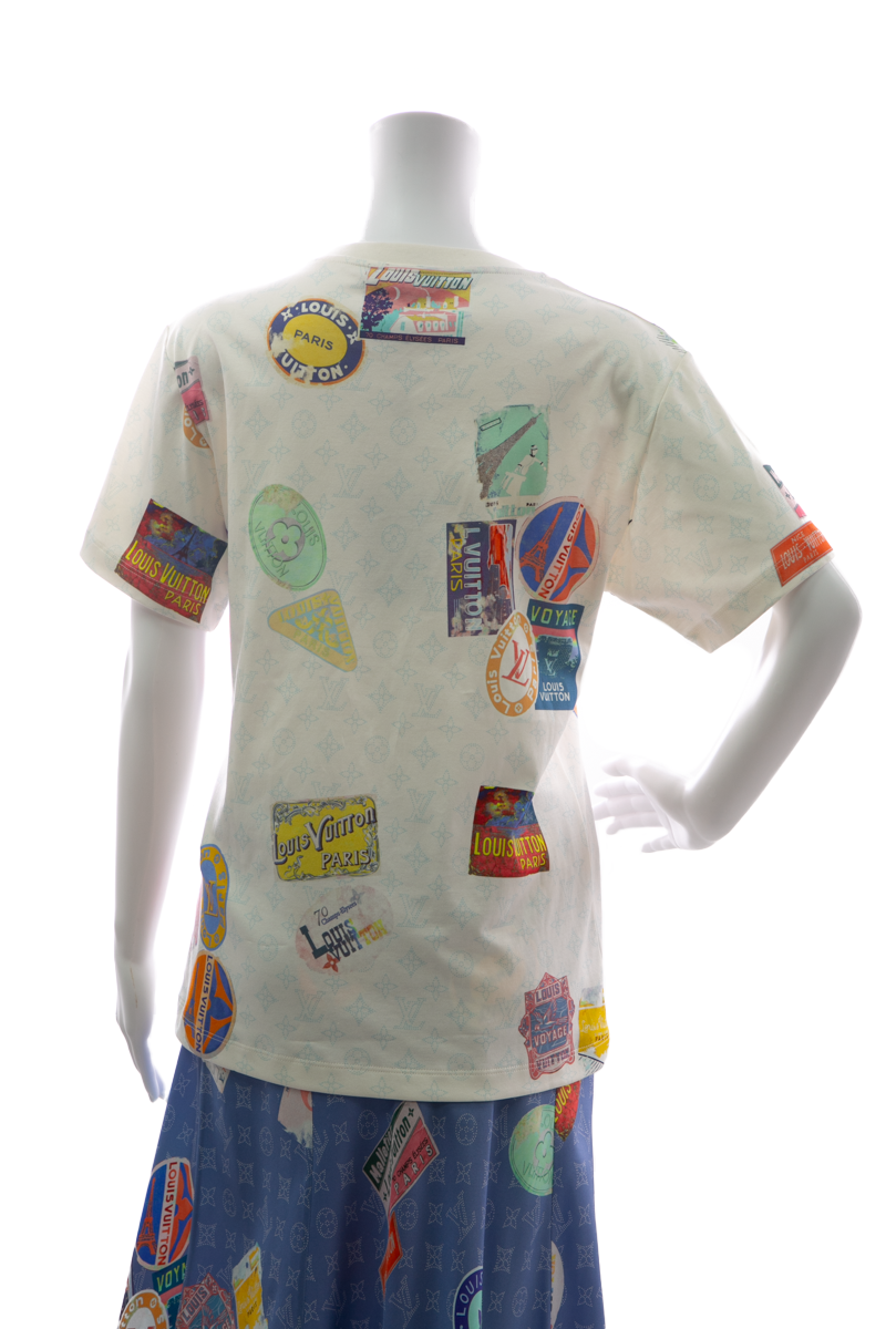 Mahina Patch Print T-Shirt - Size Medium