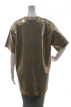 Metallic Chain T-Shirt - Size Extra Large