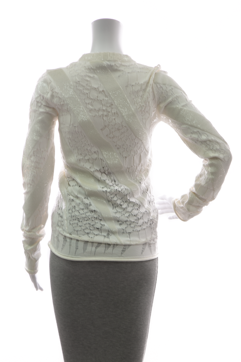 Texture Sequin Long Sleeve Top - Size Medium