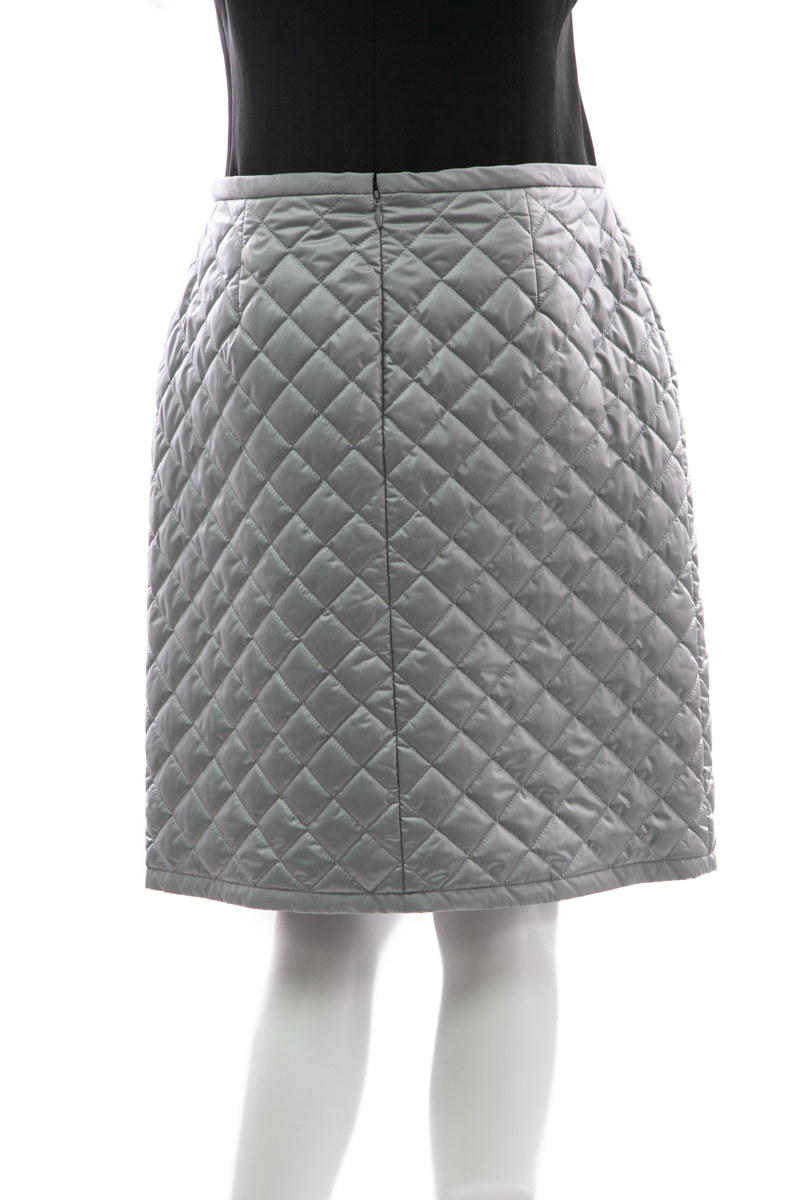 Quilted Knee Length Skirt - Size 42