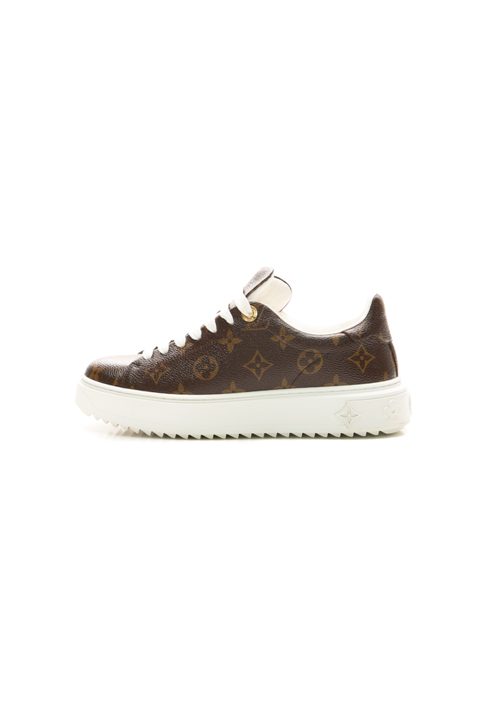 Louis Vuitton Time Out Sneakers - Size 36.5 - Couture USA