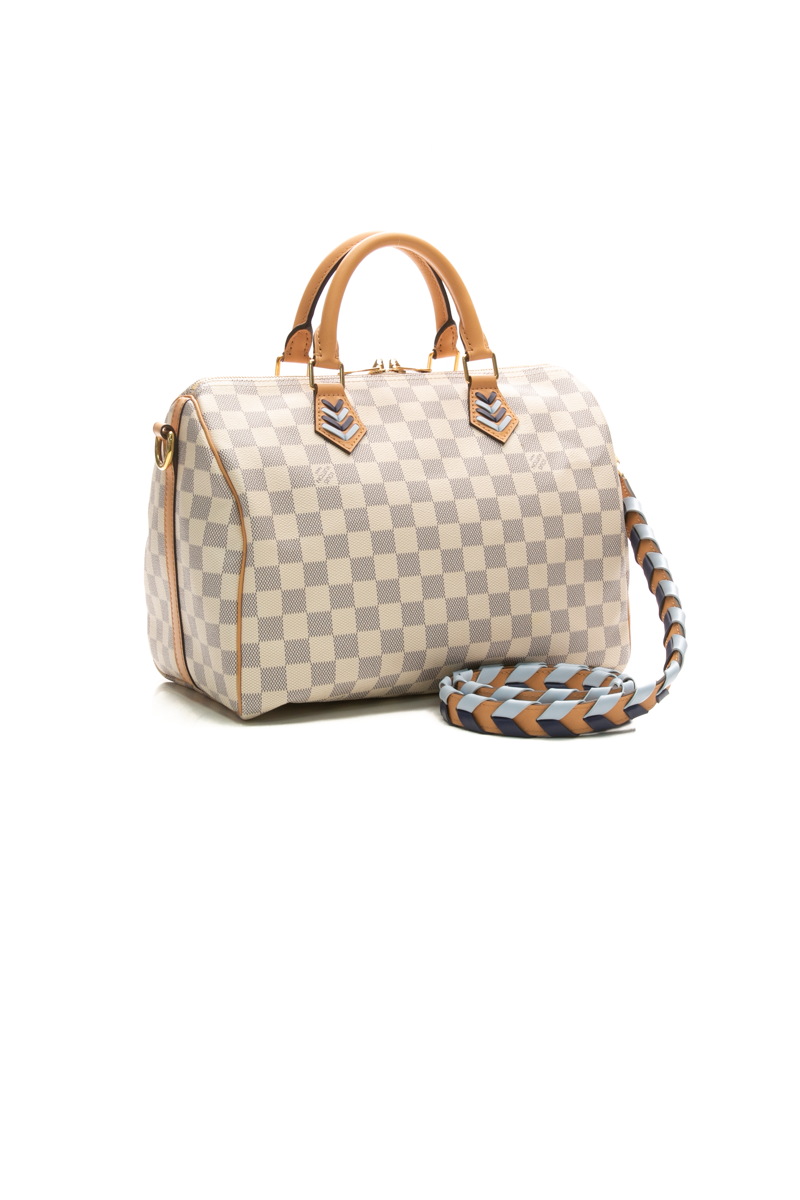 Braided Speedy 30 Bandouliere Bag