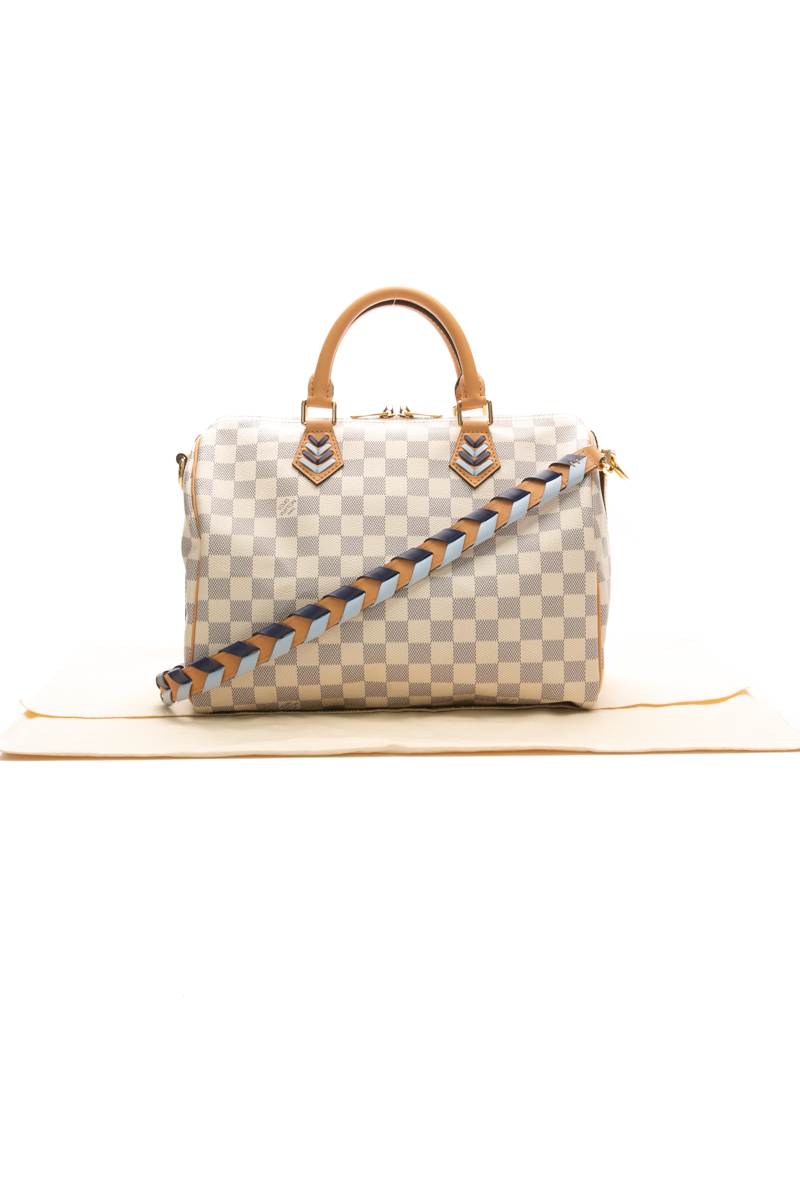 Braided Speedy 30 Bandouliere Bag