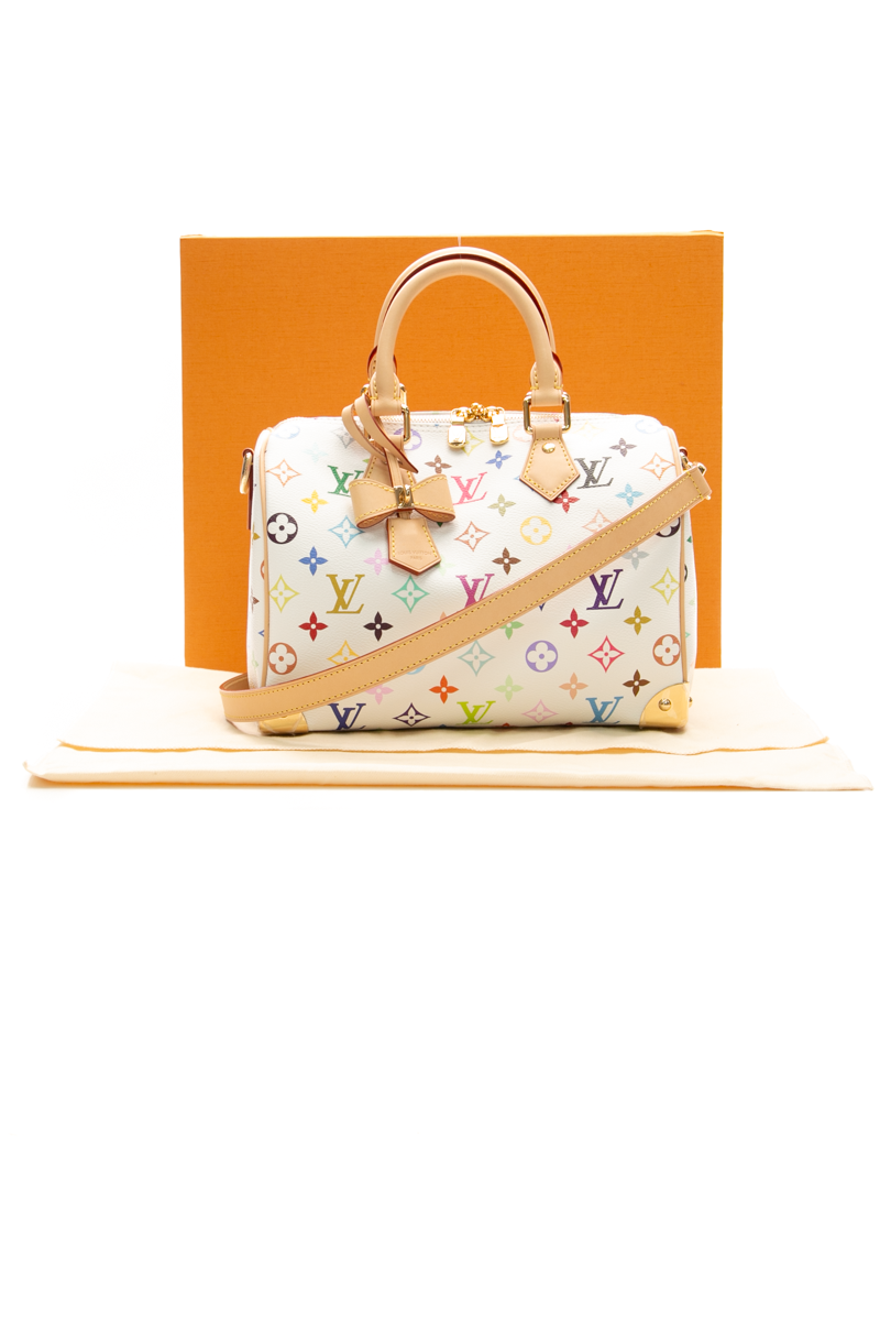 x Takashi Murakami Speedy 25 Bandouliere Bag