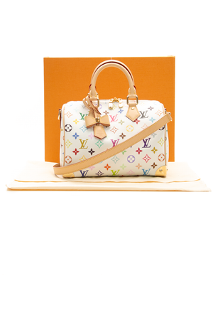 x Takashi Murakami Speedy 25 Bandouliere Bag