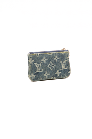 Denim Pochette Cles