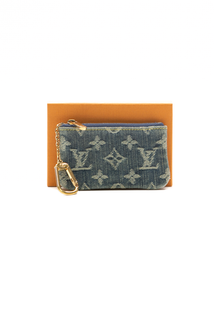 Denim Pochette Cles