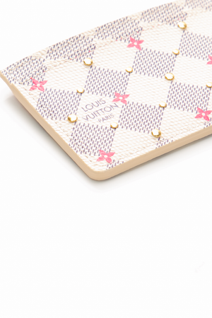Studded Flower Card Holder