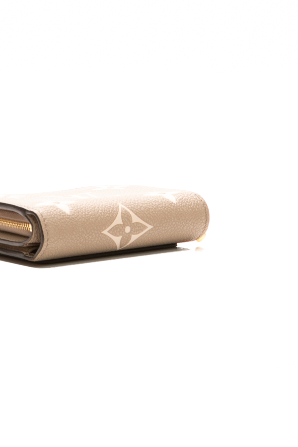 Louis Vuitton ベージュレザーケース Louis Vuitton Clea Wallet - Couture USA