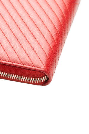 L Gusset Zip Wallet