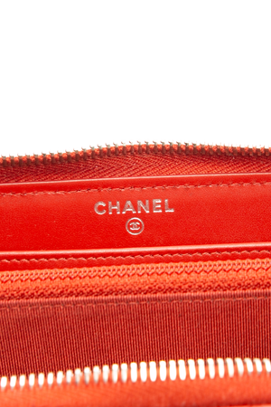 L Gusset Zip Wallet