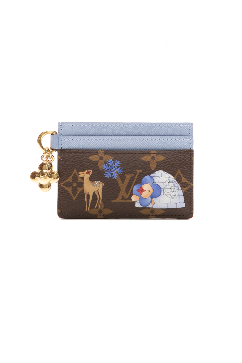 Louis-Vuitton-Vivienne-LV-Charms-Card- Holder-299536