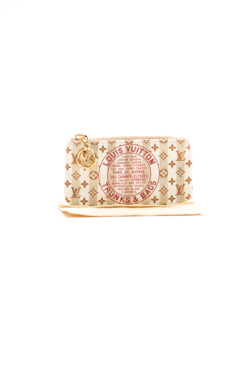 LV Stamp Key Pouch