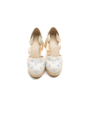 Starboard Wedge Espadrilles - Size 39