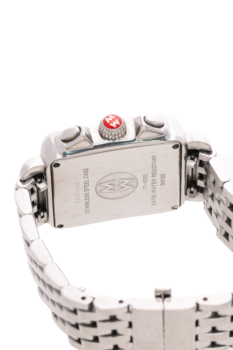 Deco Diamond Chronograph Watch