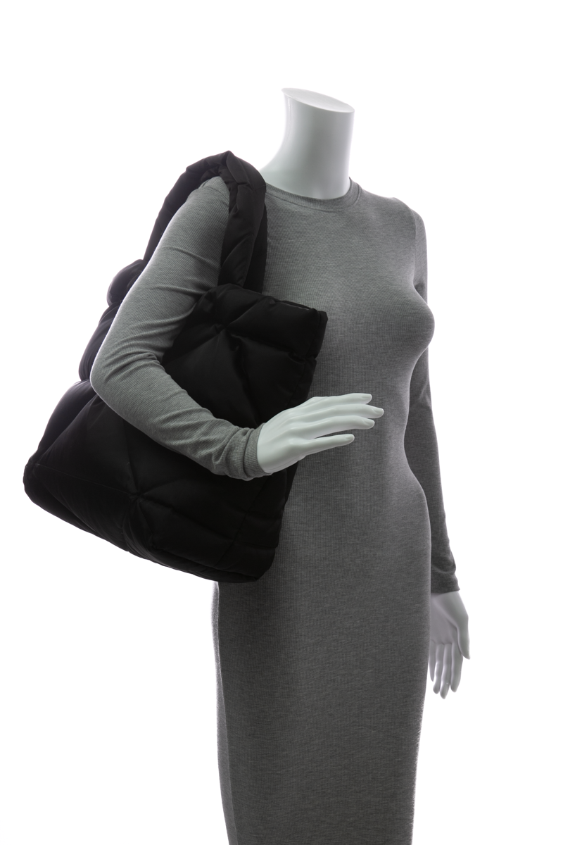 Padded Re-Nylon Tote Bag