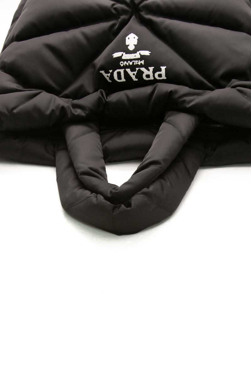 Padded Re-Nylon Tote Bag