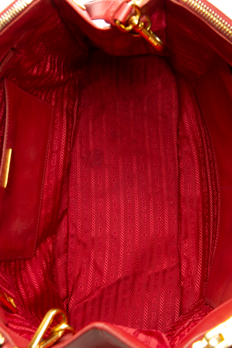 Lux Medium Double Zip Tote Bag