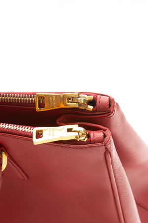 Lux Medium Double Zip Tote Bag