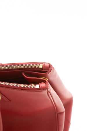 Lux Medium Double Zip Tote Bag