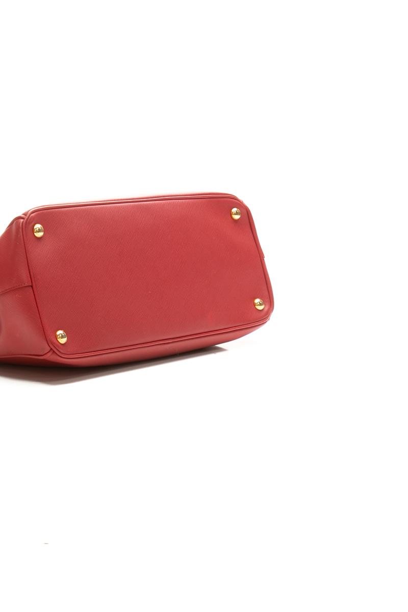 Lux Medium Double Zip Tote Bag