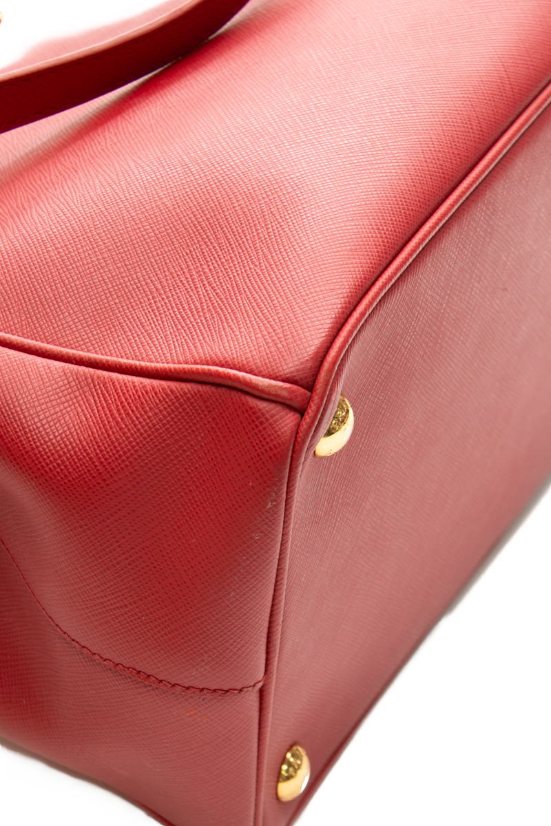 Lux Medium Double Zip Tote Bag