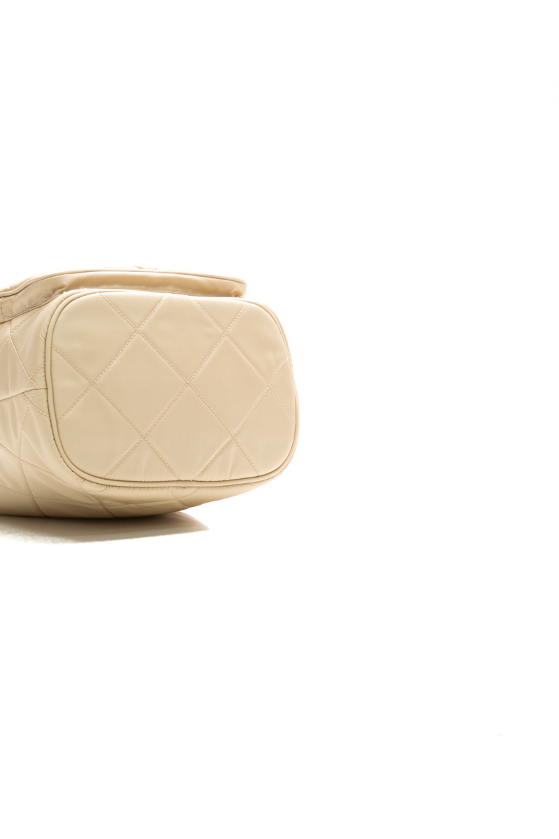 Re-Nylon Quilted Duet Bucket Bag
