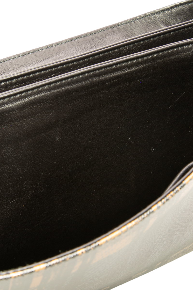 Saffiano Tartan Flap Bag