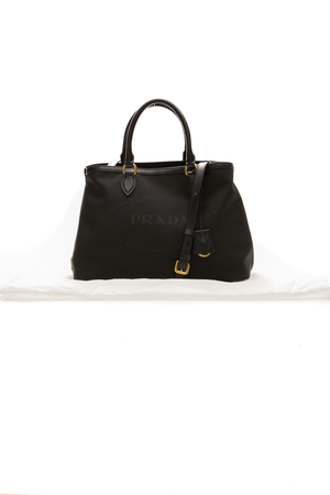 Logo Jacquard Tote Bag