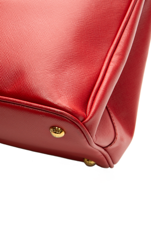 Lux Large Double Zip Tote Bag