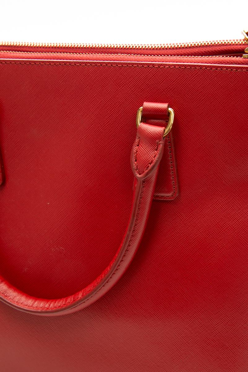 Lux Large Double Zip Tote Bag