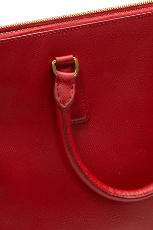Lux Large Double Zip Tote Bag