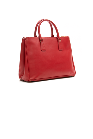 Lux Large Double Zip Tote Bag