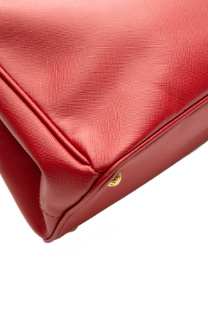 Lux Large Double Zip Tote Bag